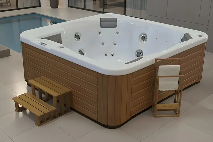 Prémium fa kiegészítők jakuzzihoz, ahol a funkcionalitás találkozik a stílussal