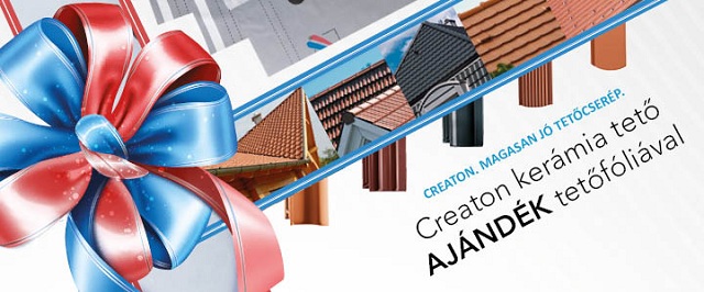 Creaton tetőf&oacute;lia akci&oacute;