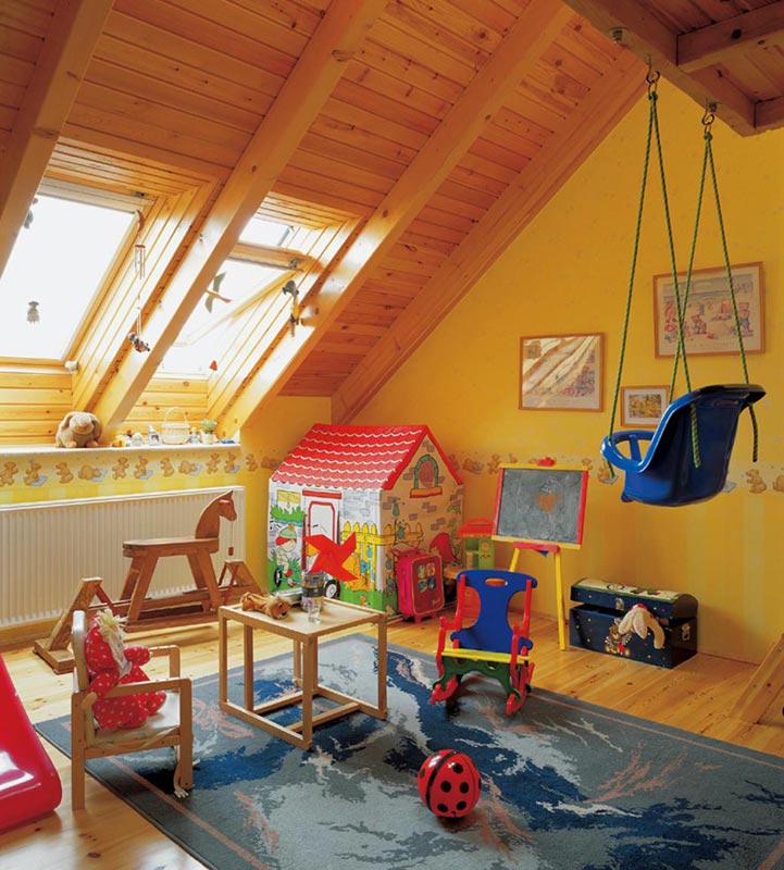 Gyerekszoba a tetőtérben – A komfort érdekében elengedhetetlen a megfelelő hőszigetelés alkalmazása