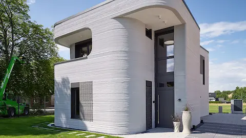 Németország első, 3D nyomtatással készült lakóháza