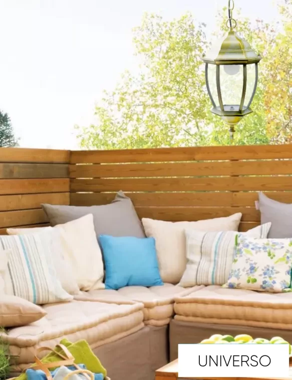 Kültéri világtás kicsi erkélyre, teraszra