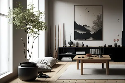Japandi stílus