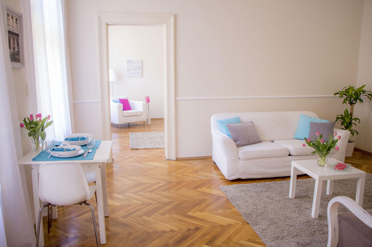 Belvárosi lakás home staging után