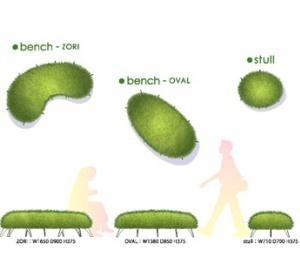 Mindscape ülőkék fűből