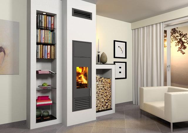 Fűtés kandallóval Fűtés kandallóval