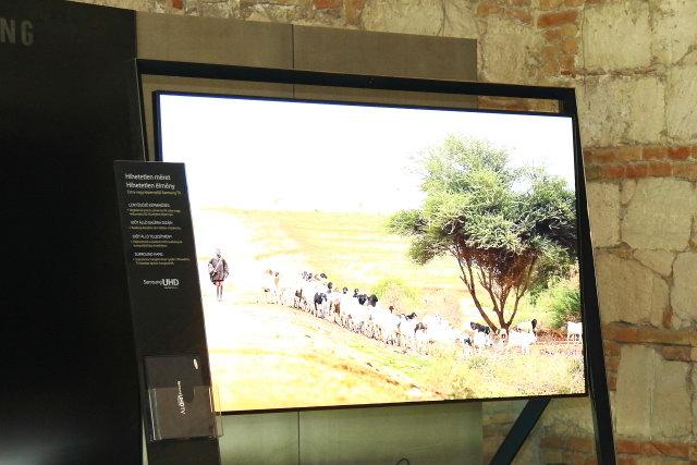 Samsung S9 a legnagyobb Ultra HD felbontású televízió