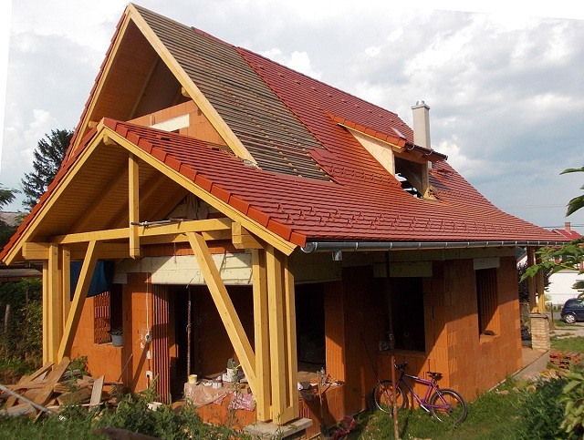 Tető Tondach cserepekkel