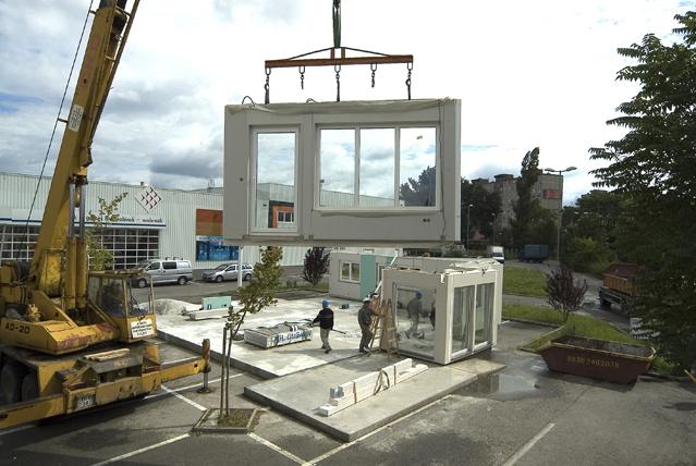 Energiatakarékos készházak (Forrás: Bien Zenker)