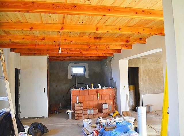 NagyCsaládiHáz A belső készen áll a szerelésre