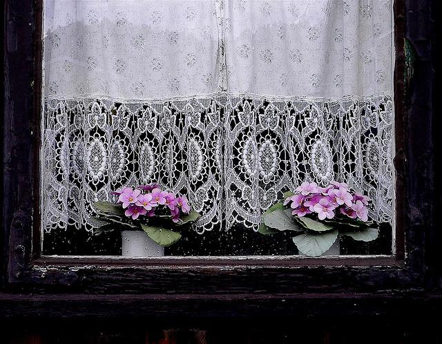 Forrás: Flickr.com Csipkefüggöny