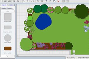 Kerttervező szoftver - Garden Planner 2.4