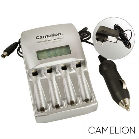 CAMELION univerzális akkumulátor gyors töltő 1-4db AA/AAA