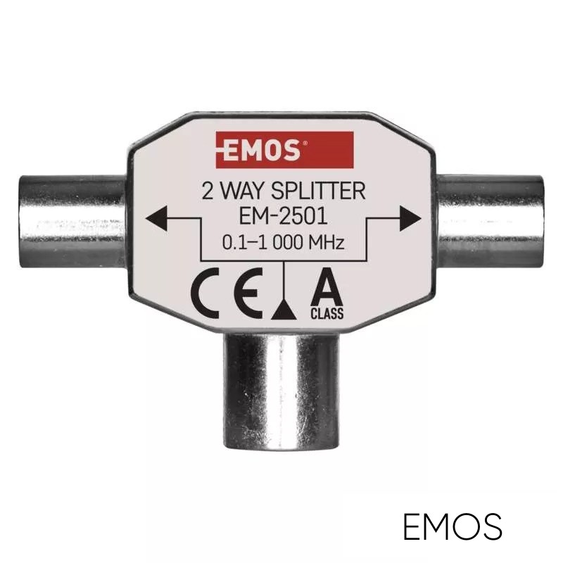 EMOS elosztó EU2501/D194 ferrites