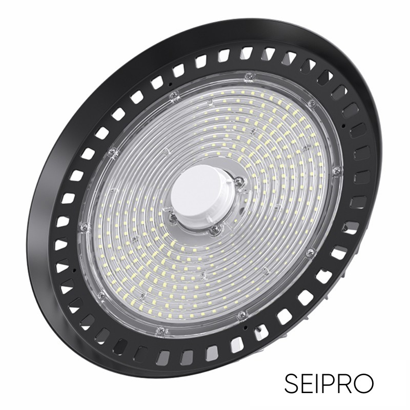 SEIPRO Csarnok világítás 200w 30000lm 5000K 90° IP65 ∅354x183mm fekete 5év