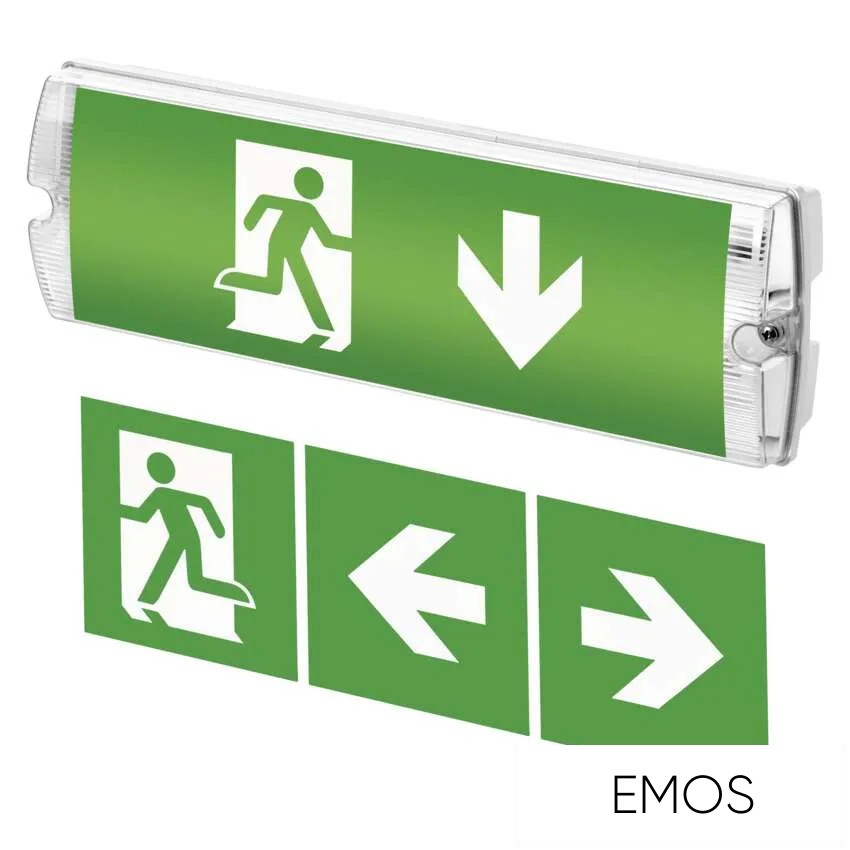 EMOS LED VÉSZVILÁGÍTÓ LÁMPATEST 3 W 3 ÓRA IP65