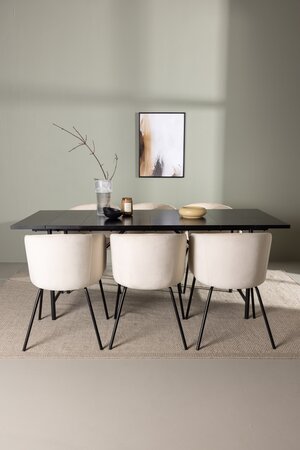 deLOHN Berit Téglalap alakú étkezőgarnitúra