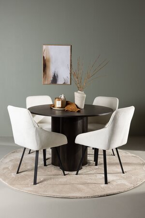 deLOHN Rosie Kör alakú étkezőgarnitúra