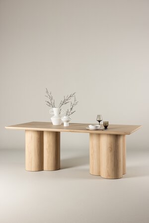 deLOHN Olivia Téglalap alakú étkezőasztal