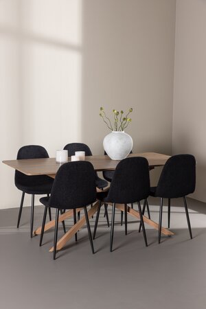 deLOHN Piazza, Polar Téglalap alakú étkezőgarnitúra