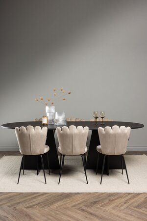 deLOHN Bootcut Oval, Limhamn Ovális étkezőgarnitúra