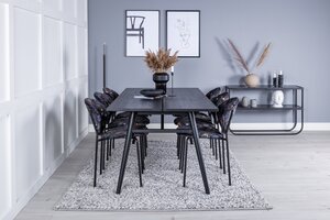 deLOHN Sleek, Vault Téglalap alakú étkezőgarnitúra