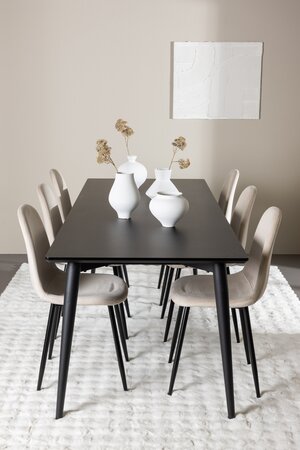 deLOHN Ellis, Polar Téglalap alakú étkezőgarnitúra