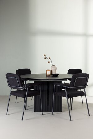 deLOHN Yesterday Kör alakú étkezőgarnitúra