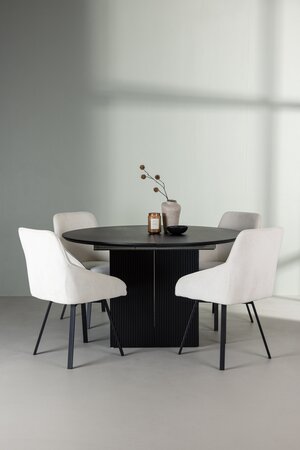 deLOHN Rosie Kör alakú étkezőgarnitúra