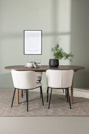 deLOHN Edina Ovális étkezőgarnitúra