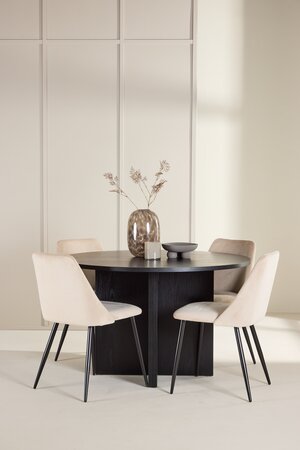 deLOHN Strada, Night Ovális étkezőgarnitúra