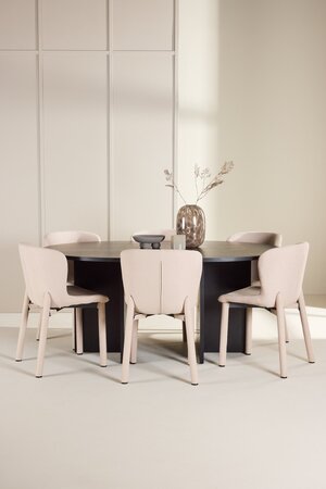 deLOHN Strada, Astoria Ovális étkezőgarnitúra