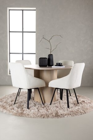 deLOHN Rosie Kör alakú étkezőgarnitúra