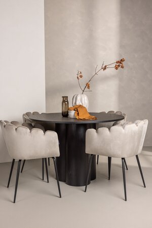 deLOHN Olivia, Limhamn Kör alakú étkezőgarnitúra