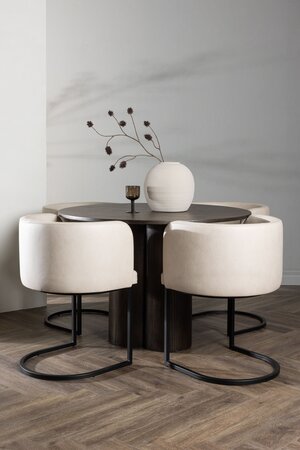 deLOHN Olivia, Simrishamn Kör alakú étkezőgarnitúra