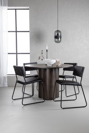 deLOHN Olivia, Kenth Kör alakú étkezőgarnitúra