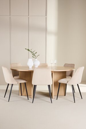 deLOHN Strada, Night Ovális étkezőgarnitúra