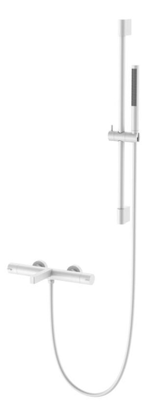 AREZZO design ELEGANT termosztatikus kádcsaptelep szett, matt fehér