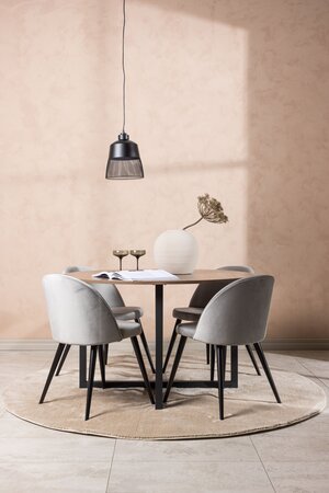 deLOHN Durango, Velvet Kör alakú étkezőgarnitúra