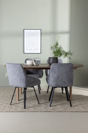 deLOHN Rosie Ovális étkezőgarnitúra