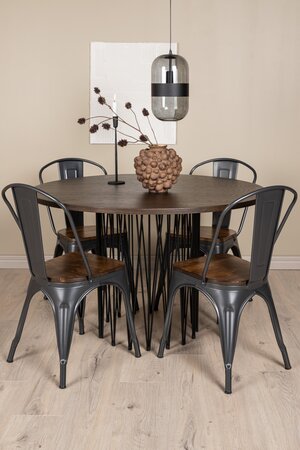 deLOHN Stone round, Tempe Kör alakú étkezőgarnitúra