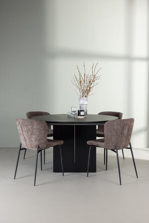 deLOHN Modesto Kör alakú étkezőgarnitúra