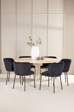 deLOHN Copenhagen, Edina Kör alakú étkezőgarnitúra