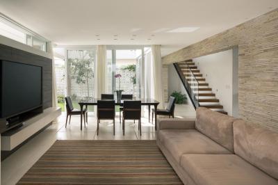 Napfényes nappali - nappali ötlet, modern stílusban