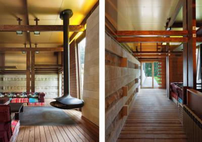 Természetes és bohém - nappali ötlet, modern stílusban