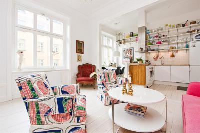 Hangulatos lakás - nappali ötlet