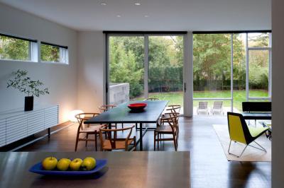 Tágas étkező - konyha / étkező ötlet, modern stílusban