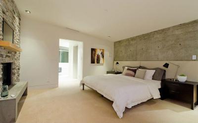 Hálószoba natúr elemekkel - háló ötlet, modern stílusban