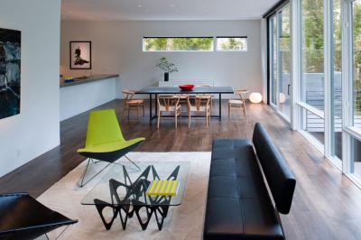 Design bútorok a nappaliban - nappali ötlet