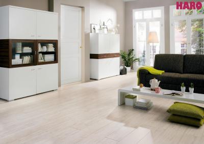 Haro laminált padló - nappali ötlet, modern stílusban