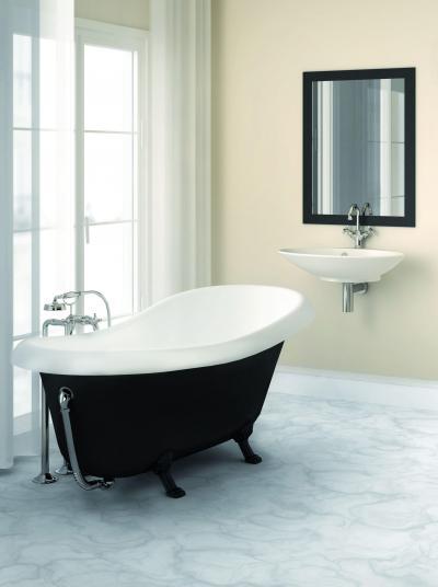 Marmorin fürdőszoba - fürdő / WC ötlet, modern stílusban